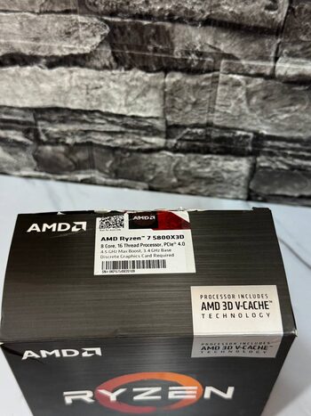 AMD Ryzen 7 5800X3D 3.4-4.5 GHz AM4 8-Core CPU for sale