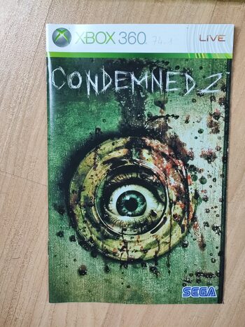 Condemned 2: Bloodshot Xbox 360 for sale