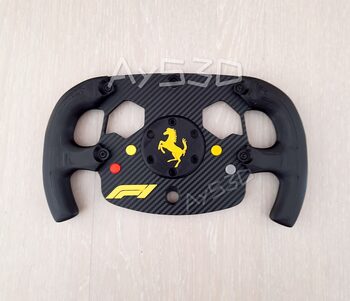 MOD F1 Formula 1 FERRARI para Volante Logitech G920 de Xbox y PC Color Amarillo