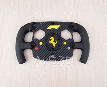 Buy MOD F1 Formula 1 FERRARI para Volante Logitech G920 de Xbox y PC Color Amarillo