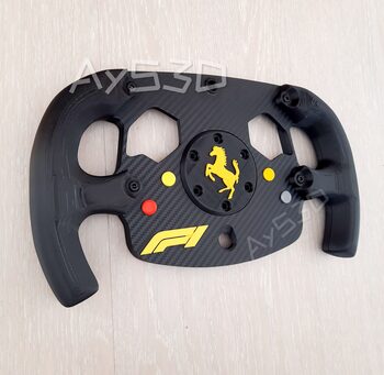 MOD F1 Formula 1 FERRARI para Volante Logitech G920 de Xbox y PC Color Amarillo