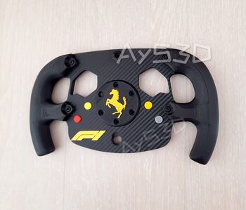 MOD F1 Formula 1 FERRARI para Volante Logitech G920 de Xbox y PC Color Amarillo for sale