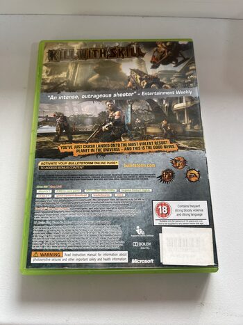 Bulletstorm Xbox 360