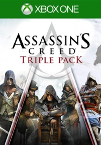 E-shop Assassin's Creed Triple Pack: Black Flag, Unity, Syndicate (Xbox One) Xbox Live Key EUROPE