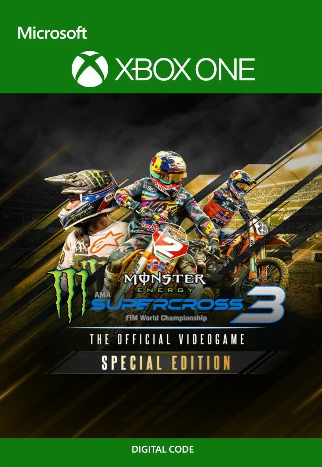Monster Energy Supercross The Official Videogame 3 Special Edition Xbox One Xbox Live Key EUROPE
