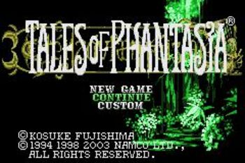 Tales of Phantasia Game Boy Advance