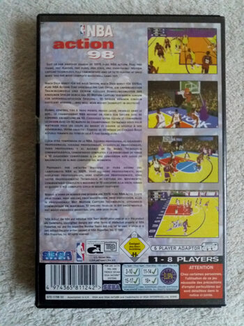 NBA Action '98 SEGA Saturn