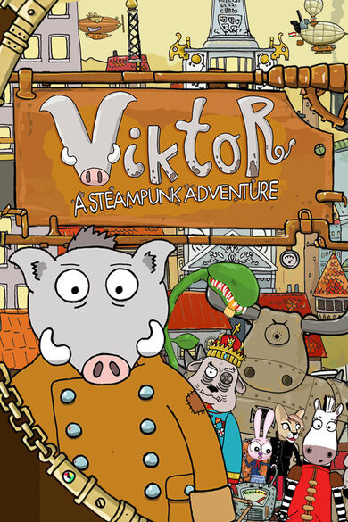 Viktor, a Steampunk Adventure game cover