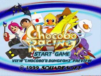 Chocobo Racing PlayStation