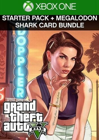 Grand Theft Auto V: Premium Online Edition & Megalodon Shark Card Bundle XBOX LIVE Key AUSTRALIA