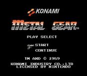 Metal Gear NES