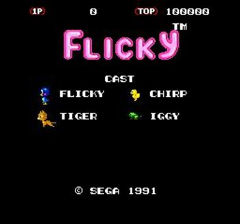 Buy Flicky (1991) SEGA Mega Drive