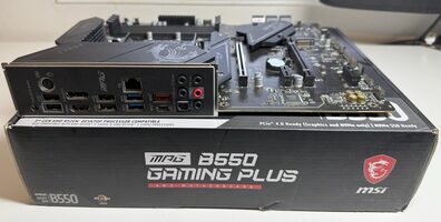 Buy MSI MPG B550 GAMING PLUS AMD B550 ATX DDR4 AM4 2 x PCI-E x16 Slots Motherboard