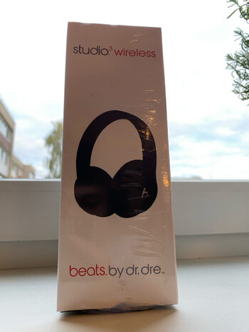 Beats Studio3 juodos spalvos ausinės