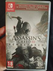 Assassin's Creed III: Remastered Nintendo Switch