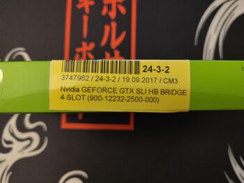 Get GEFORCE GTX 10 SERIES SLI HB BRIDGE 4-SLOT