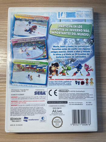 Mario & Sonic at the Olympic Winter Games (Mario y Sonic en los Juegos Olímpicos de Invierno) Wii