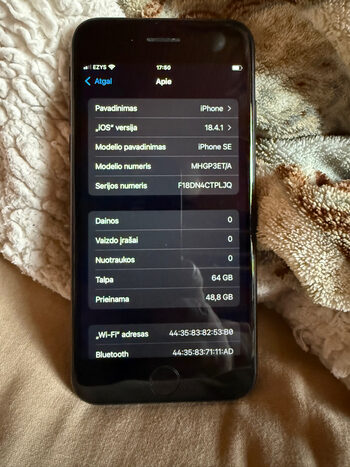 Apple iPhone SE 64GB Black (2020) for sale