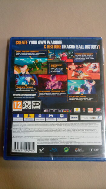 Dragon Ball Xenoverse PlayStation 4