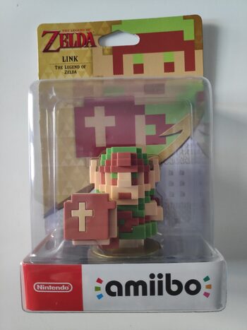 figura amiibo Link retorno 8 bits the legend of Zelda Nintendo