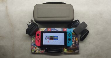 NINTENDO SWITCH + 3 JUEGOS