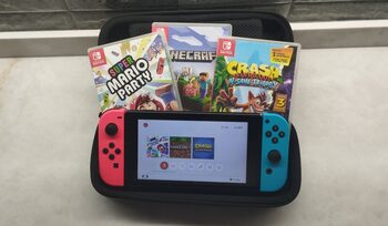 NINTENDO SWITCH + 3 JUEGOS