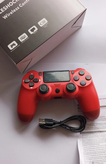 Naujas Playstation 4 pultelis pultas V2 valdiklis belaidis PS4 controller joysti