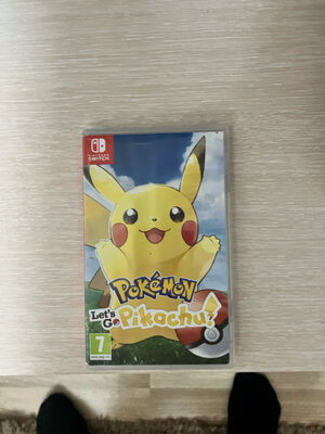 Pokémon: Let's Go, Pikachu! Nintendo Switch