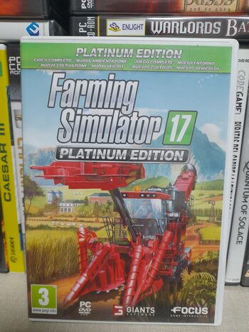 Videojuego pc farming simulator 17 platinum edition 