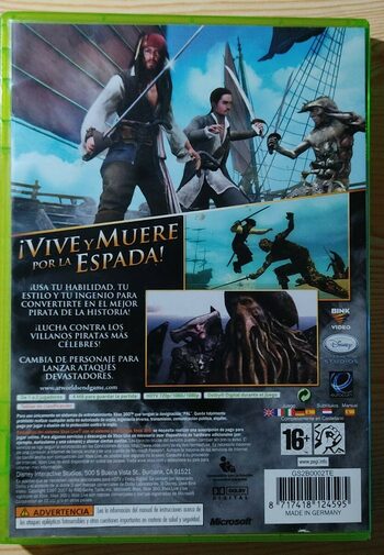 Pirates of the Caribbean: At World's End (Piratas Del Caribe: En El Fin Del Mundo) Xbox 360