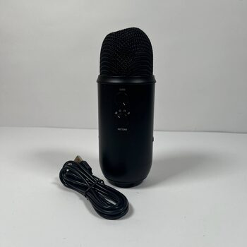 Logitech Yeti - Premium Multi-Pattern USB Microphone with Blue VO!CE - Blackout for sale