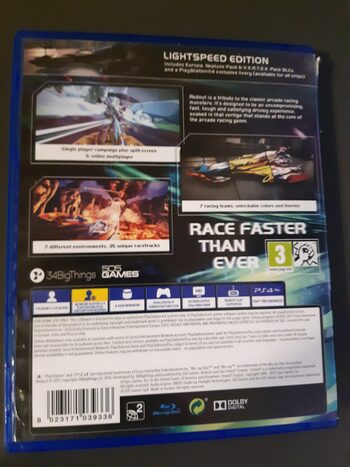 Redout PlayStation 4