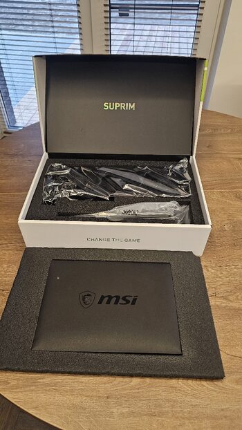 Get RTX 3090 MSI SUPRIM X 24GB Pilnas komplektas geriausias modelis