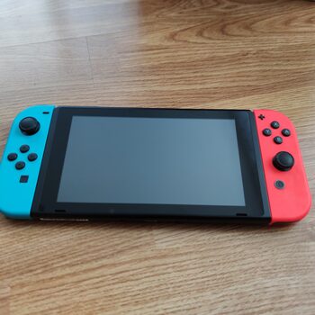 Nintendo Switch V2, Blue & Red, 32 + 64 GB didelis komplektas + žaidimai