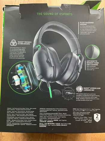 Razer Blackshark v2 X Ausinės 