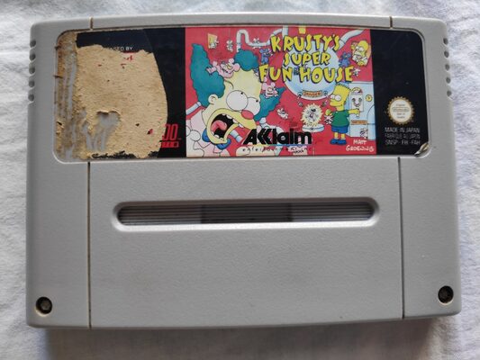 Krusty's Fun House SNES