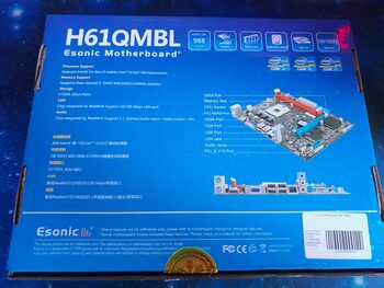 Get Esonic H61QMBL Socket G2 motherboard