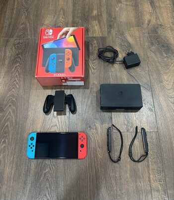 Nintendo Switch Oled, Blue & Red, 64gb/kaip Nauja