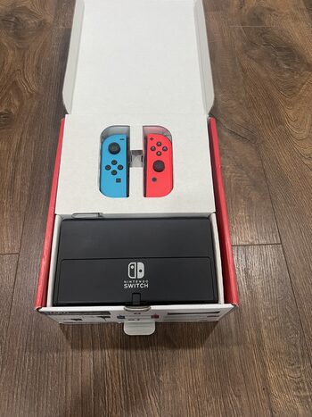 Nintendo Switch Oled, Blue & Red, 64gb/kaip Nauja