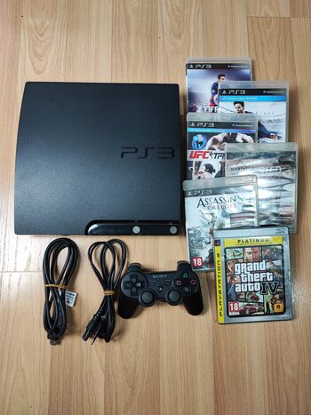 PlayStation 3 Slim, Black, 320GB