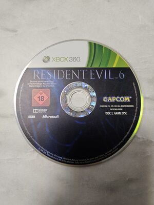 Resident Evil 6 Xbox 360
