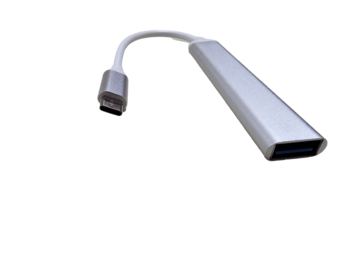 Get Cable Hub Adaptador Tipo C 4 Puertos USB