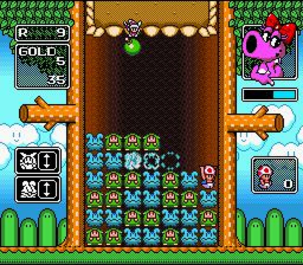 Wario's Woods (1994) SNES