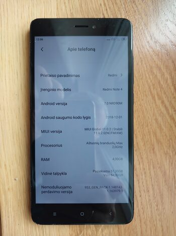 Xiaomi Redmi Note 4 64GB Black