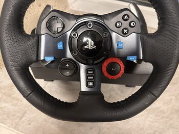 Logitech G29 vairas su pedalais skirtas PC, PS5, PS4 ir PS3 su Force Feedback for sale