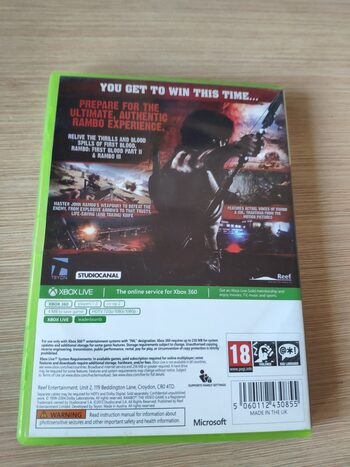 Rambo: The Video Game Xbox 360