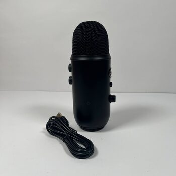 Get Logitech Yeti - Premium Multi-Pattern USB Microphone with Blue VO!CE - Blackout