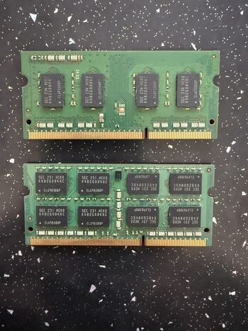 Samsung 6 GB (1 x 4 GB, 1 x 2 GB) DDR3-1600 Green Laptop RAM