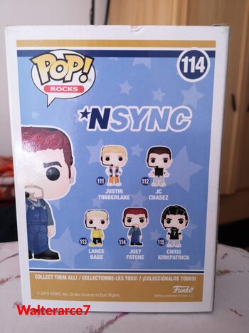 Redeem Funko Pop NSYNC 114 Joey Fatone 1e