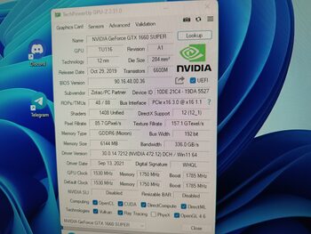 Zotac GeForce GTX 1660 SUPER 6 GB 1530-1845 Mhz PCIe x16 GPU